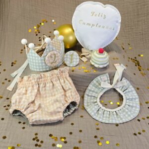 Conjunto Verde y naranja.